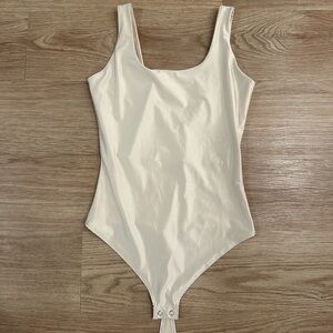Cream bodysuit